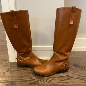 Tan Riding Boots, size 6.5